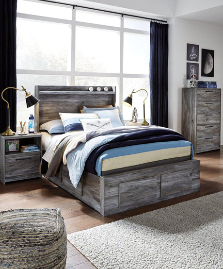 Baystorm Storage Bed - Furniture World