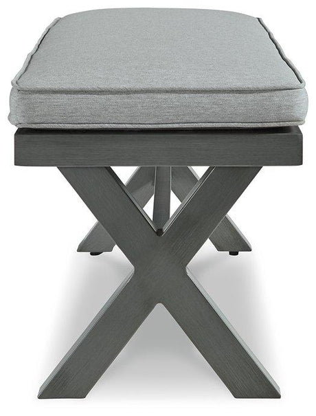Elite Park Outdoor Bench with Cushion - Furniture World