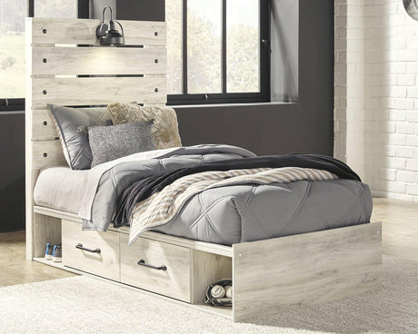 Cambeck Bed with 4 Storage Drawers - Furniture World
