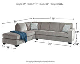 Altari Sectional with Chaise - Furniture World