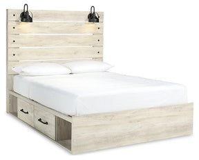 Cambeck Bed with 2 Storage Drawers - Furniture World