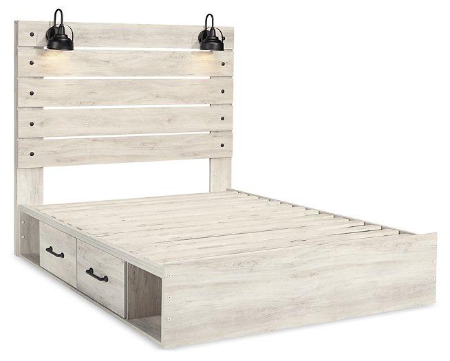Cambeck Bed with 2 Storage Drawers - Furniture World