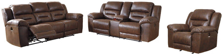 Stoneland Living Room Set - Furniture World
