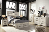 Cambeck Bed with 2 Storage Drawers - Furniture World