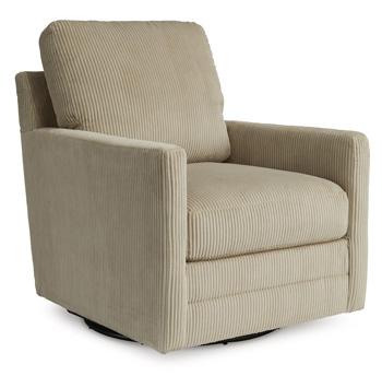 Icaman Swivel Accent Chair - Furniture World