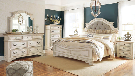 Realyn Upholstered Bed - Furniture World