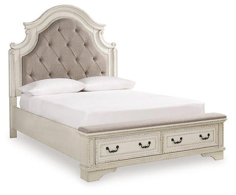 Realyn Upholstered Bed - Furniture World