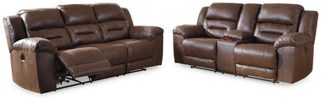 Stoneland Living Room Set - Furniture World
