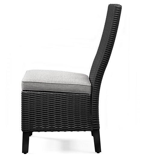 Beachcroft Outdoor Side Chair with Cushion (Set of 2) - Furniture World