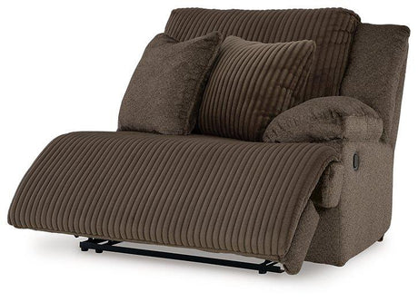 Top Tier Reclining Sectional with Chaise - Furniture World