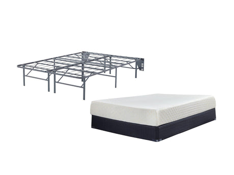 10 Inch Chime Memory Foam Mattress Set - Furniture World