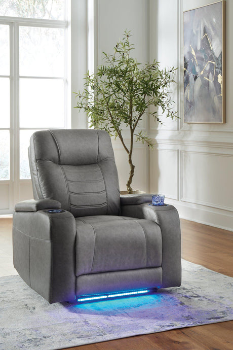 Schooner Rocks Power Recliner - Furniture World