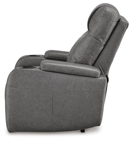 Schooner Rocks Power Recliner - Furniture World