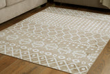 Bunchly 4'11" x 7'2" Washable Rug - Furniture World