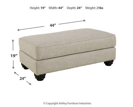 Asanti Ottoman - Furniture World