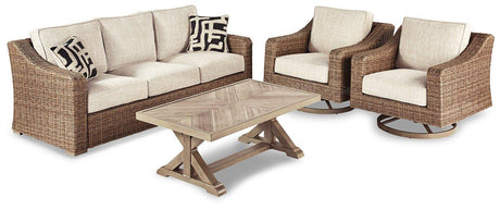 Beachcroft Outdoor Conversation Set - Furniture World