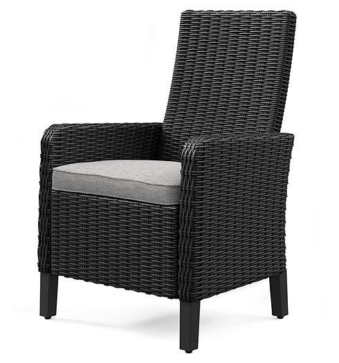 Beachcroft Outdoor Arm Chair with Cushion (Set of 2) - Furniture World