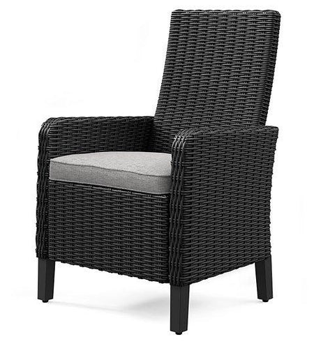 Beachcroft Outdoor Arm Chair with Cushion (Set of 2) - Furniture World