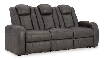 Fyne-Dyme Power Reclining Sofa - Furniture World