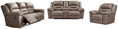 Stoneland Living Room Set - Furniture World