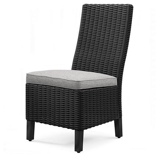 Beachcroft Outdoor Side Chair with Cushion (Set of 2) - Furniture World