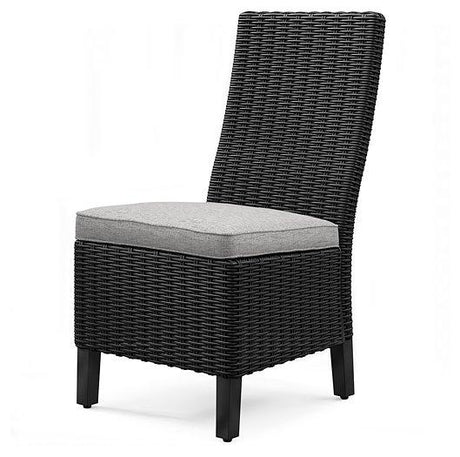 Beachcroft Outdoor Side Chair with Cushion (Set of 2) - Furniture World