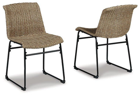 Amaris Outdoor Dining Chair (Set of 2) - Furniture World