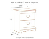 Anarasia Nightstand - Furniture World