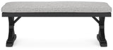 Beachcroft Outdoor Bench with Cushion - Furniture World