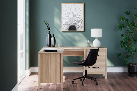 Battelle 60" Home Office Desk with Return - Furniture World