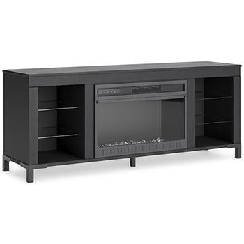 Cayberry Entertainment Center with Electric Fireplace - Furniture World