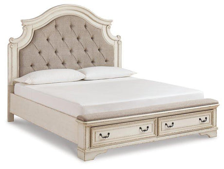 Realyn Upholstered Bed - Furniture World