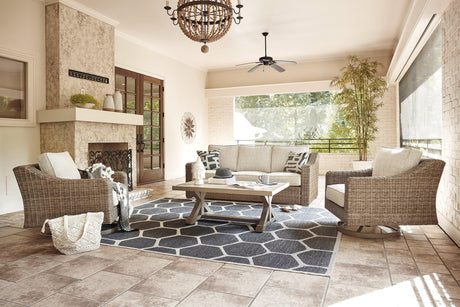 Beachcroft Outdoor Conversation Set - Furniture World