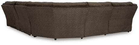 Top Tier Reclining Sectional with Chaise - Furniture World