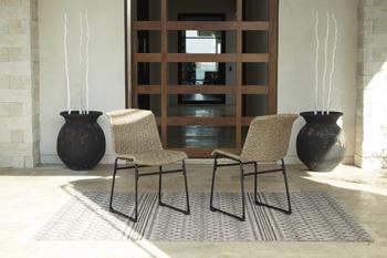 Amaris Outdoor Dining Chair (Set of 2) - Furniture World