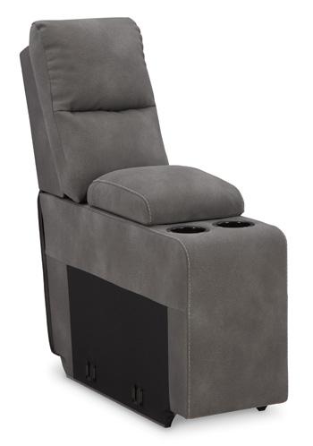 Next-Gen DuraPella Power Reclining Sectional Loveseat with Console - Furniture World