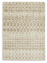 Bunchly 4'11" x 7'2" Washable Rug - Furniture World