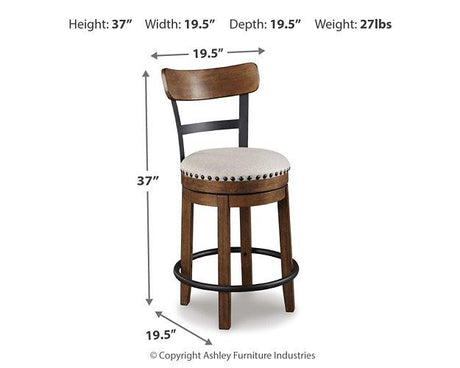 Valebeck Counter Height Bar Stool - Furniture World