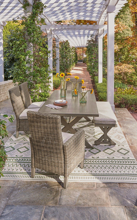 Beachcroft Outdoor Dining Set - Furniture World