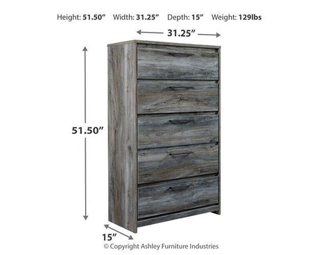 Baystorm Chest of Drawers - Furniture World