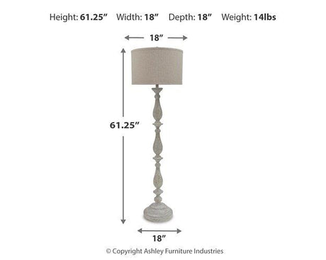 Bernadate Lamp Set - Furniture World