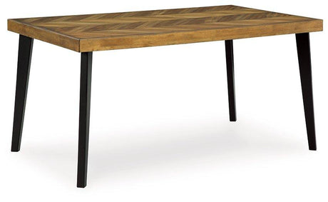 Blondon Dining Table and 6 Chairs (Set of 7) - Furniture World