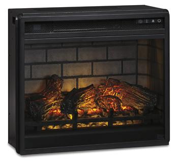 Wildenauer 76" TV Stand with Electric Fireplace - Furniture World