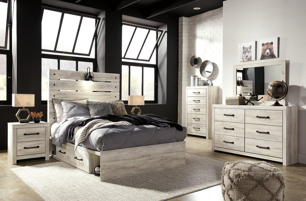 Cambeck Bed with 4 Storage Drawers - Furniture World
