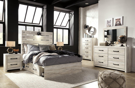 Cambeck Bed with 4 Storage Drawers - Furniture World