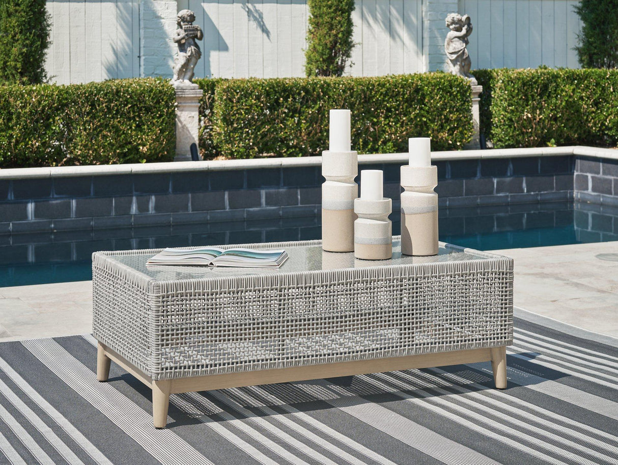 Seton Creek Outdoor Upholstery Set - Furniture World