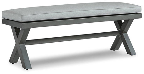 Elite Park Outdoor Bench with Cushion - Furniture World
