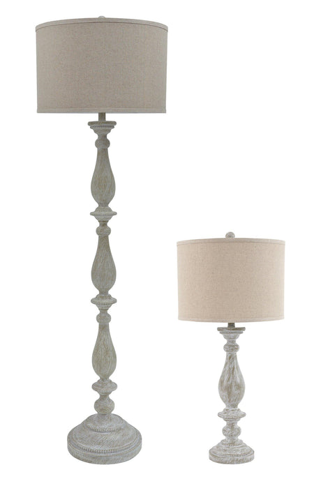 Bernadate Lamp Set - Furniture World