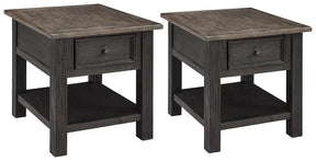 Tyler Creek End Table Set - Furniture World