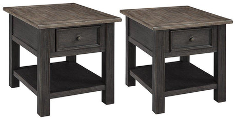 Tyler Creek End Table Set - Furniture World